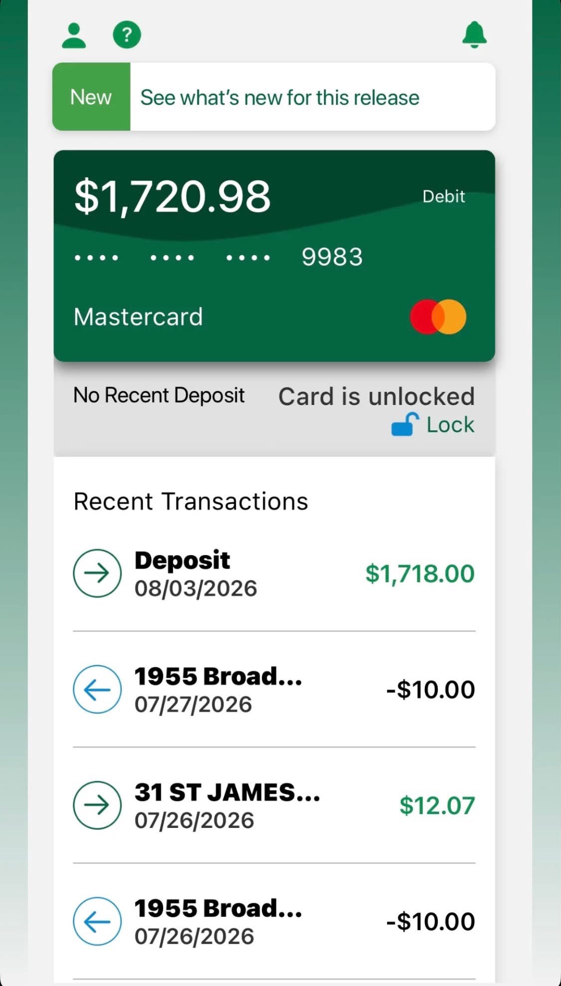 Confirmed payout of $1720 from Wazbee Casino